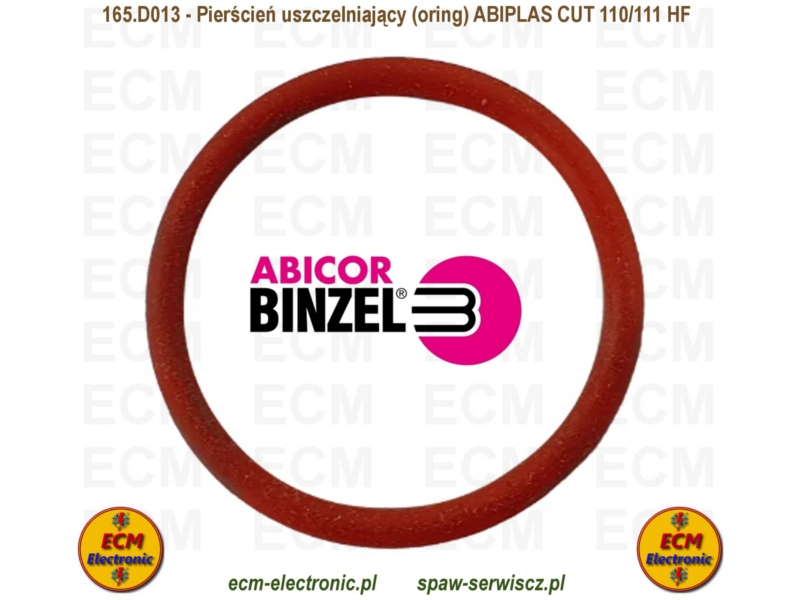 Pier�cie� uszczeln. - oring, 165.D013 do ABIPLAS CUT-110/111 HF